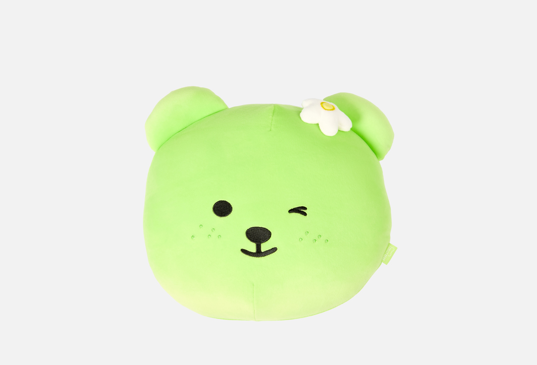 Jelly bear face cushion 02 Avo 1 шт