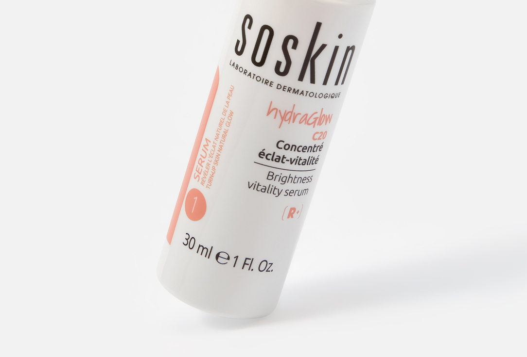 SOSKIN Hydraglow                                                             Brightness-vitality serum 30 мл — фото 4