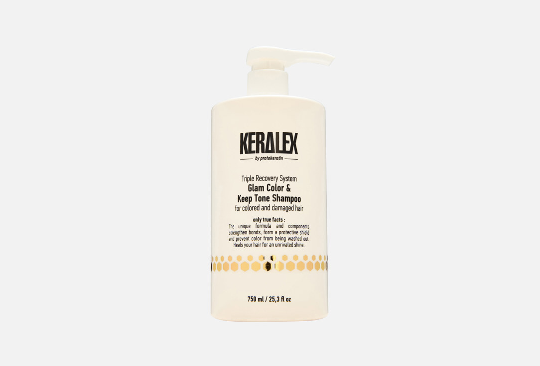 Shampoo KERALEX Glam Color & Keep Tone 750 мл