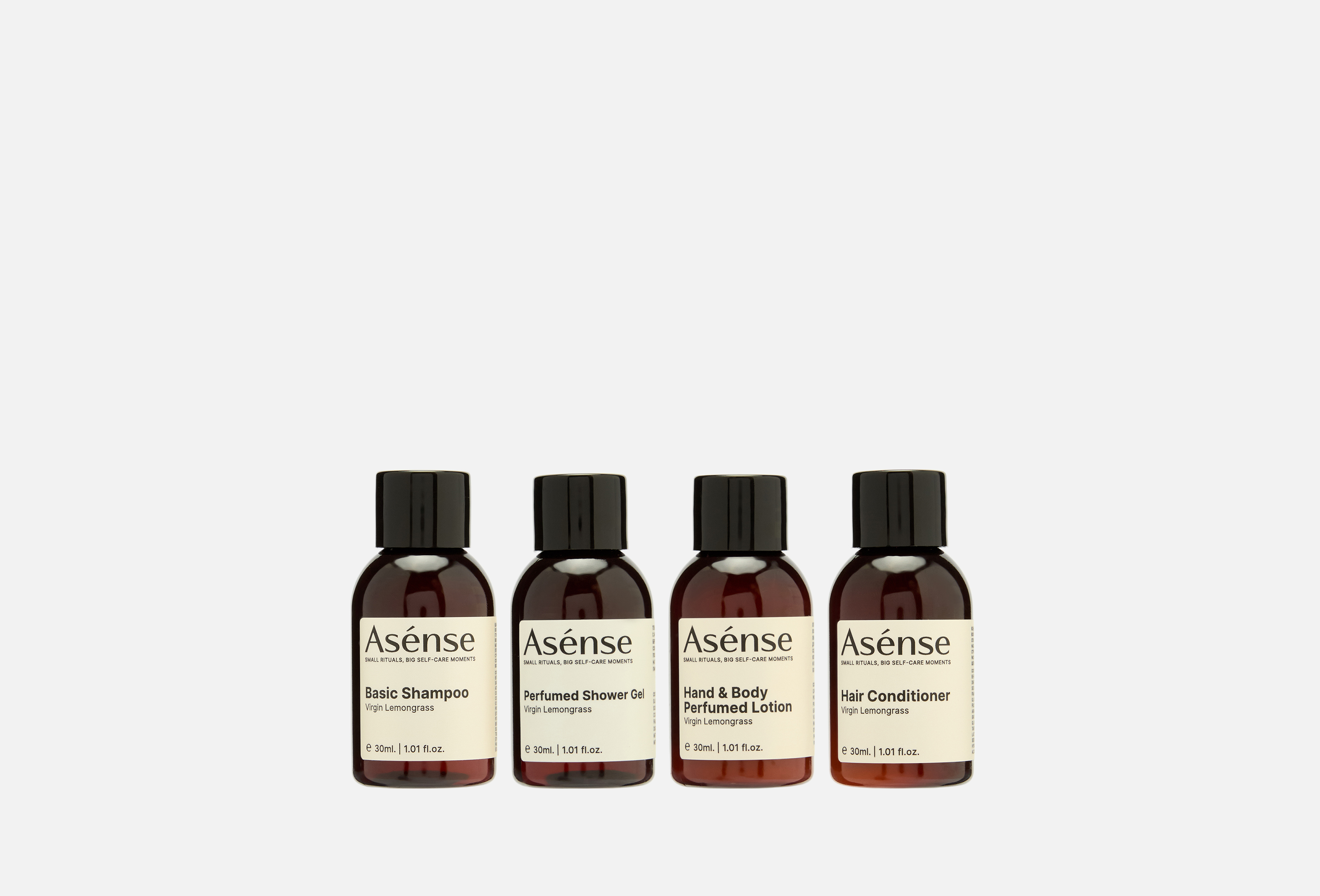 Asense Дорожный набор уходовых средств Virgin Lemongrass 4 шт — купить ...