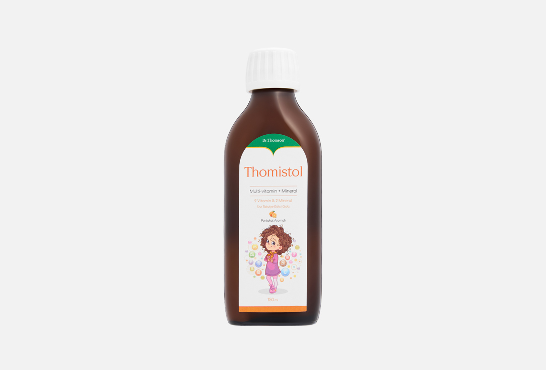 Томистоль со вкусом апельсина в сиропе 150 мл