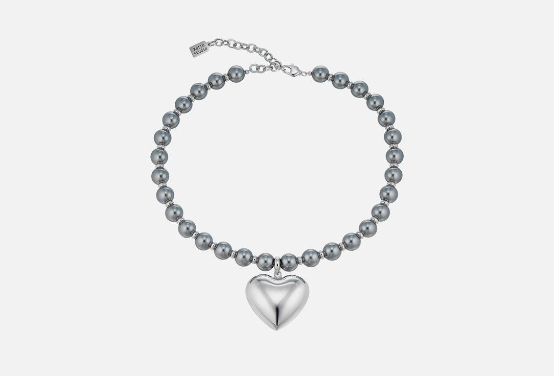 Swanky Heart Silver-Gray 1 шт