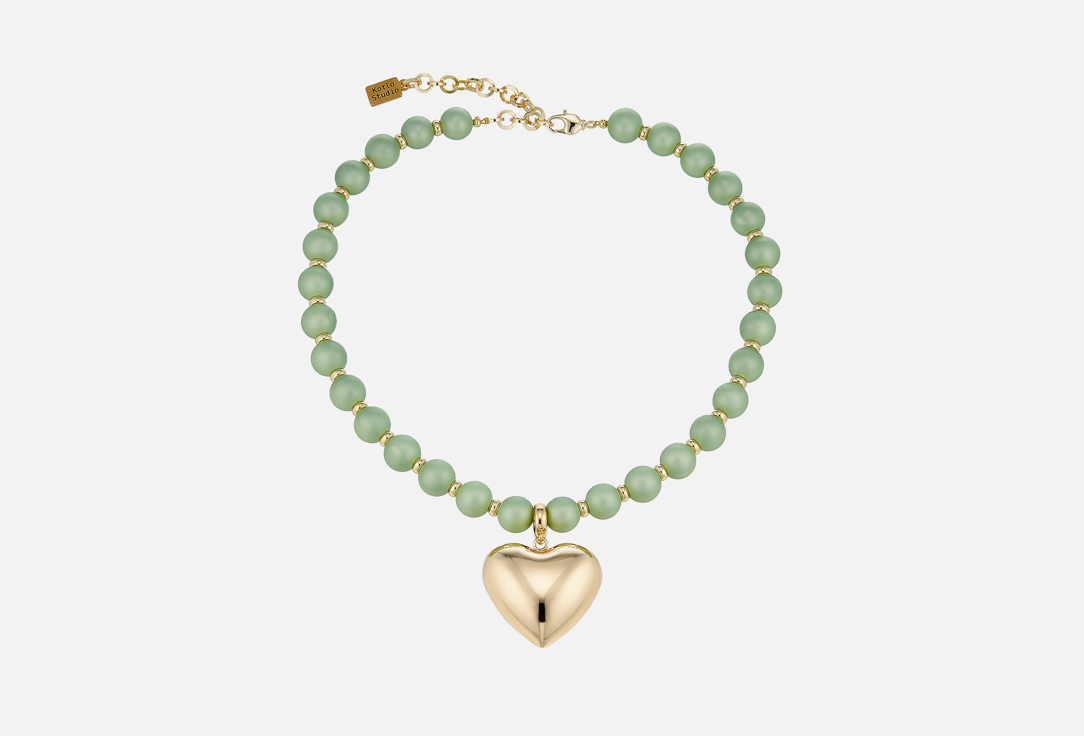 Swanky Heart Gold-Green 1 шт