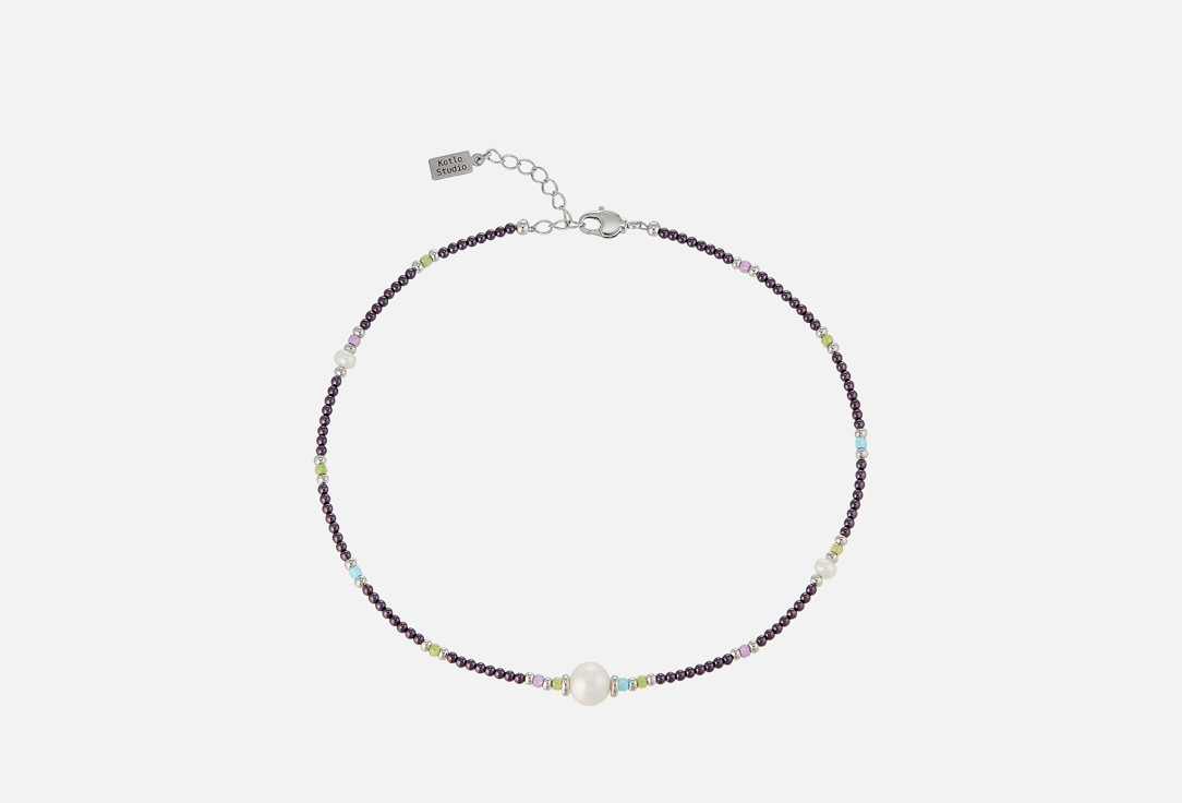 Pearl Touch Silver-Burgundy 1 шт