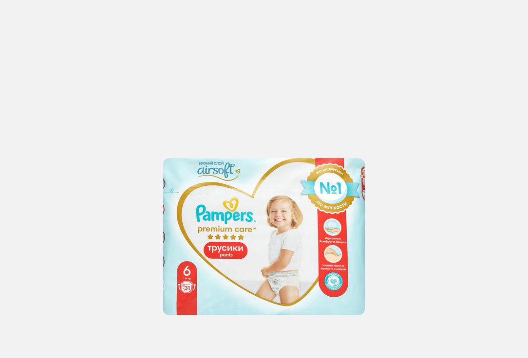 Premium Care size 6, 15+ кг 31 шт