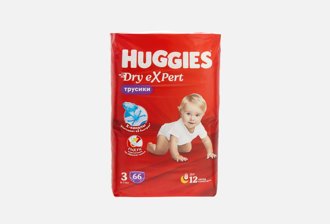 Dry eXpert, M 6-11 kg 66 шт