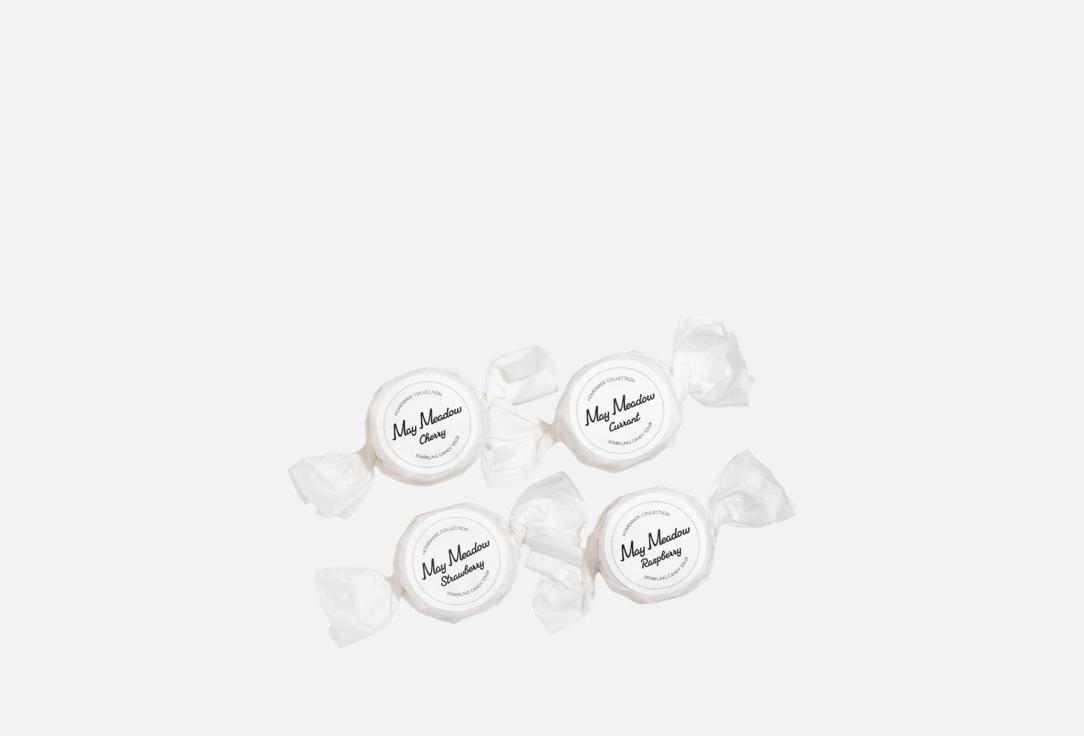 Box of sparkling cubes candy 4 шт