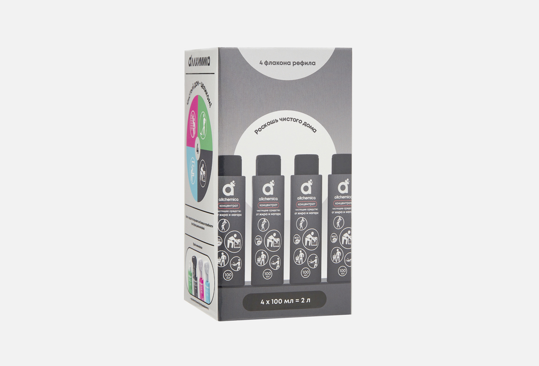 Concentrated alkaline detergent 4 шт