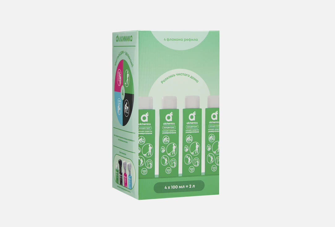 Concentrated universal cleaning agent 4 шт
