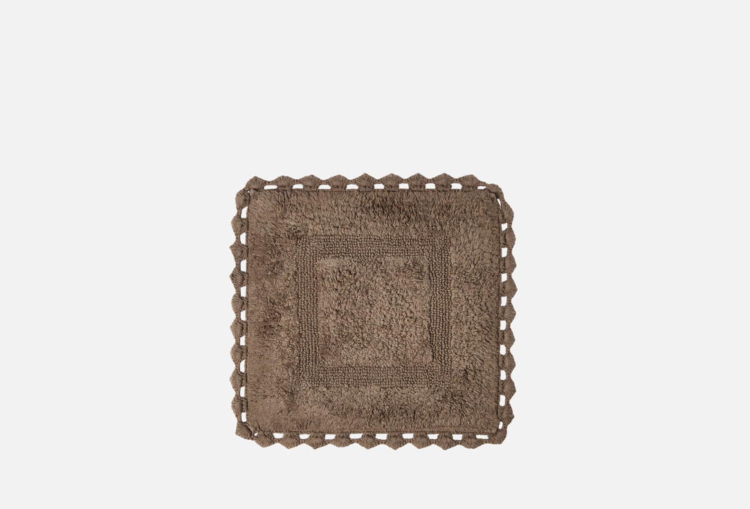 50x50, кружево, тёмно-серый 1 шт
