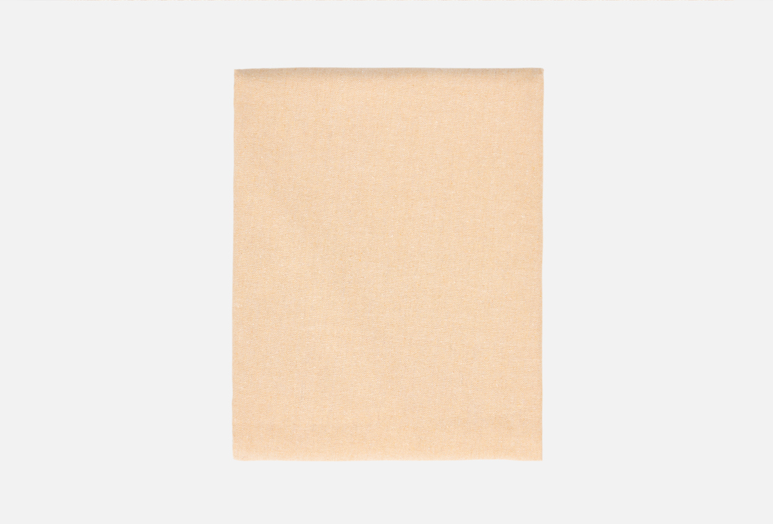 Basic linen, мережка по краю, 150x230, бежевый 1 шт