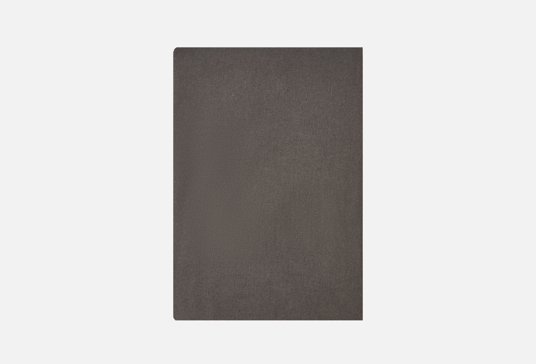 Basic linen, мережка по краю, D160, темно-серый меланж 1 шт