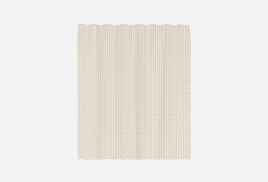 Гусиные лапки, 180x200, бежевый 1 шт