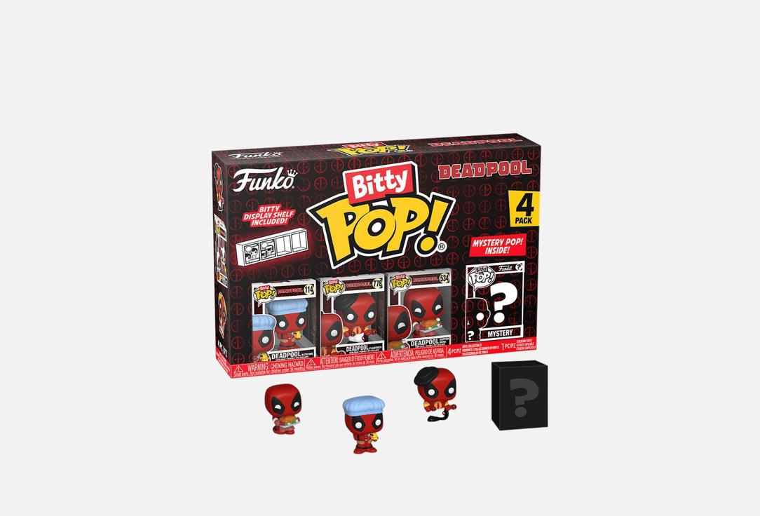 Bitty POP! Deadpool Bathtime+Flamenco+Supper Hero+Mystery 1 шт