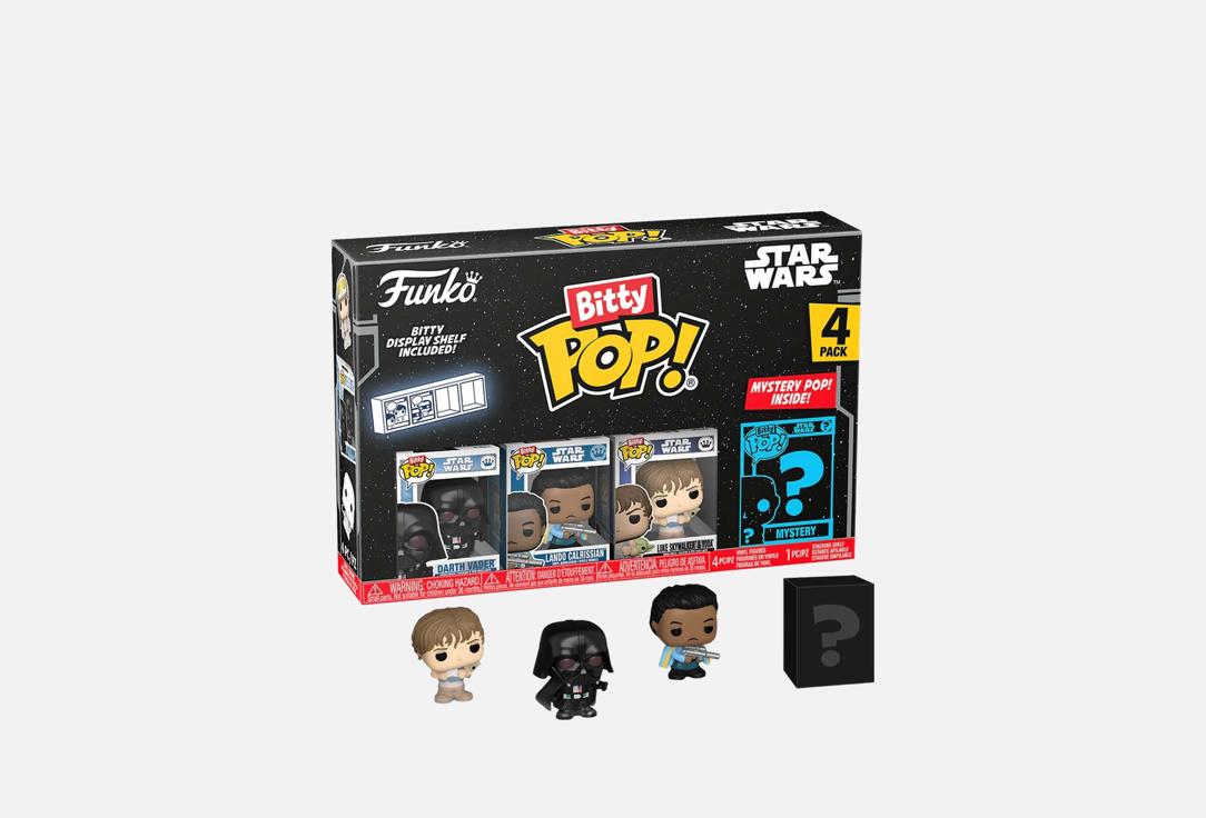 Bitty POP! Star Wars S2 Darth Vader+Lando Calrissian+Luke+Mystery 1 шт
