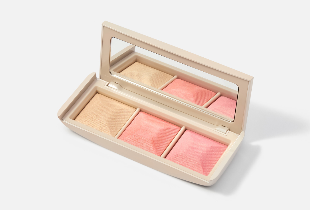 SHIKSTUDIO Highlighter, blush peach, blush rose 9 г — фото 4