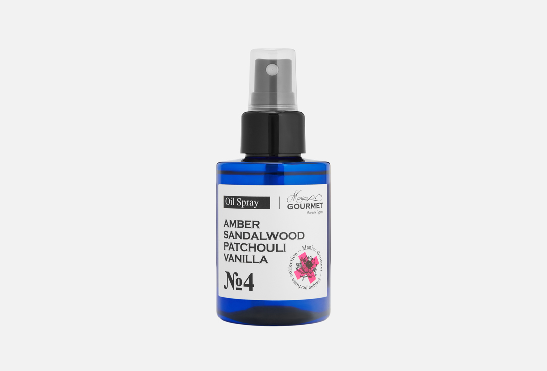 №4 ambra, sandalwood, patchouli, vanilla 100 мл