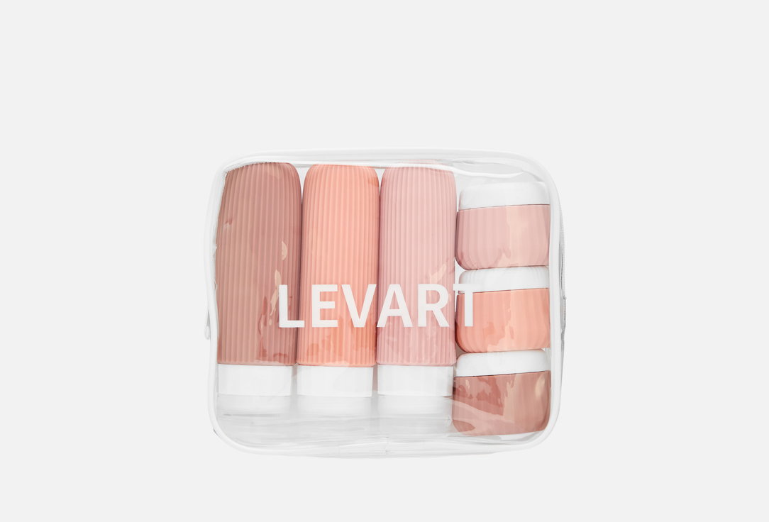 Travel silicone bottles 6 шт