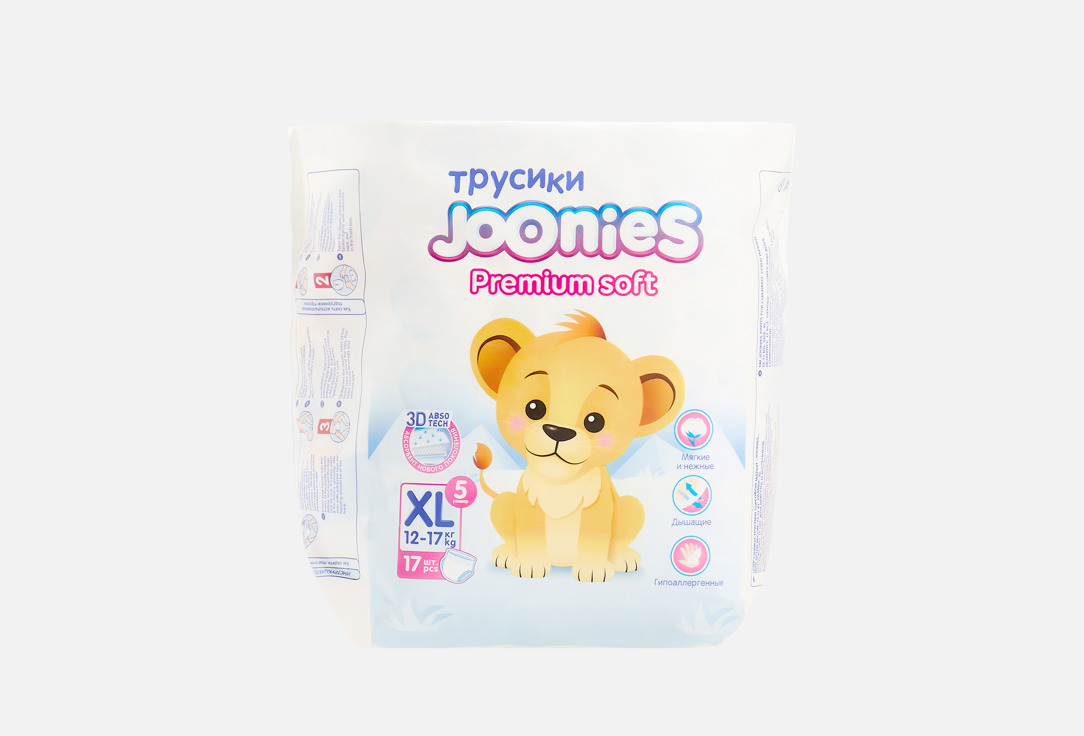 Premium Soft, размер XL, 12-17 кг 17 шт