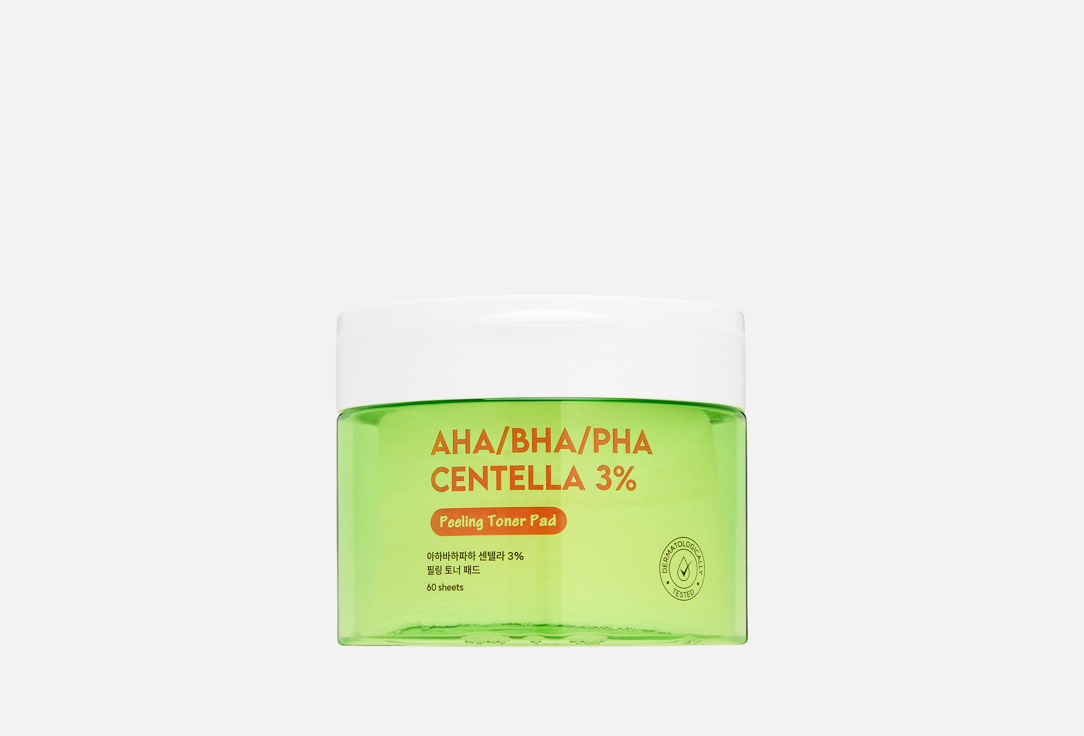 AHA/BHA/PHA Centella 3% 60 шт