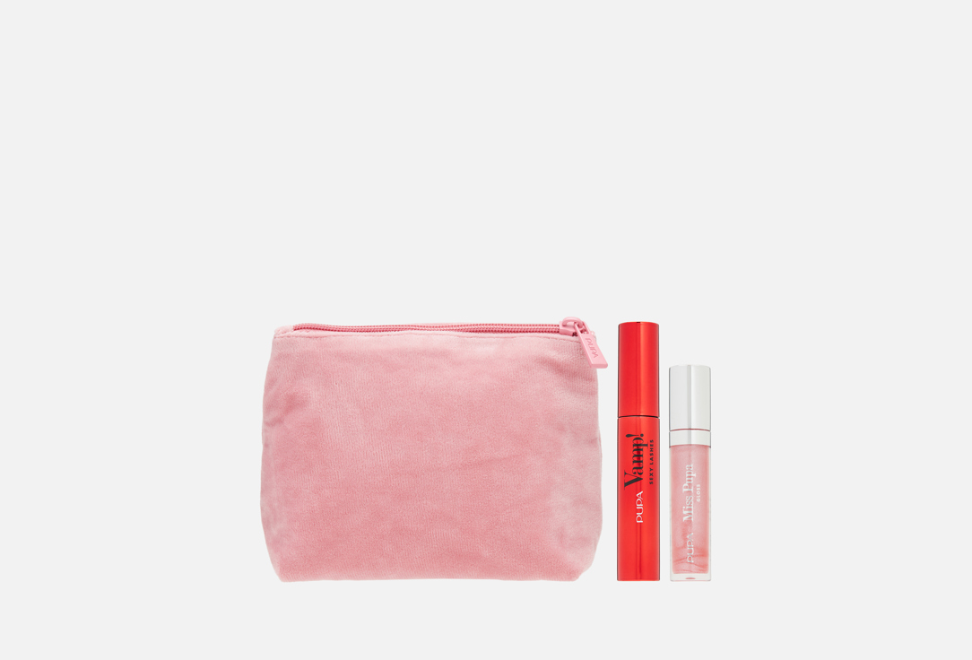 Vamp! Sexy lashes + miss pupa gloss 3 шт