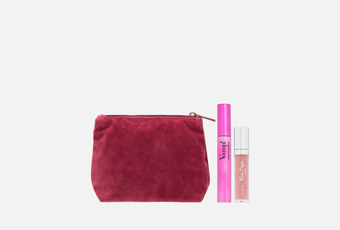 Vamp! Lash extender + miss pupa gloss 3 шт