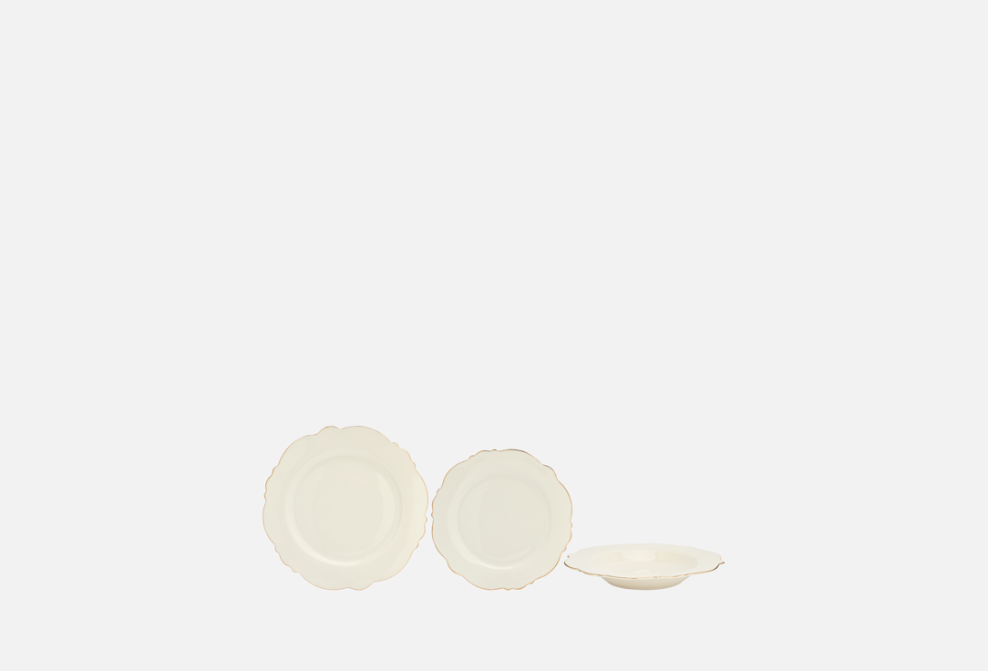 White, 27 см, 21,5 см, 19 см 6 шт