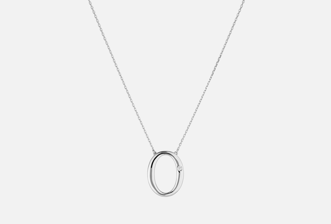 Silver Letter Nom O 1 шт