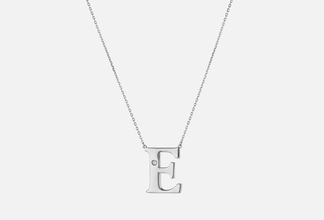 Silver Letter Nom E 1 шт
