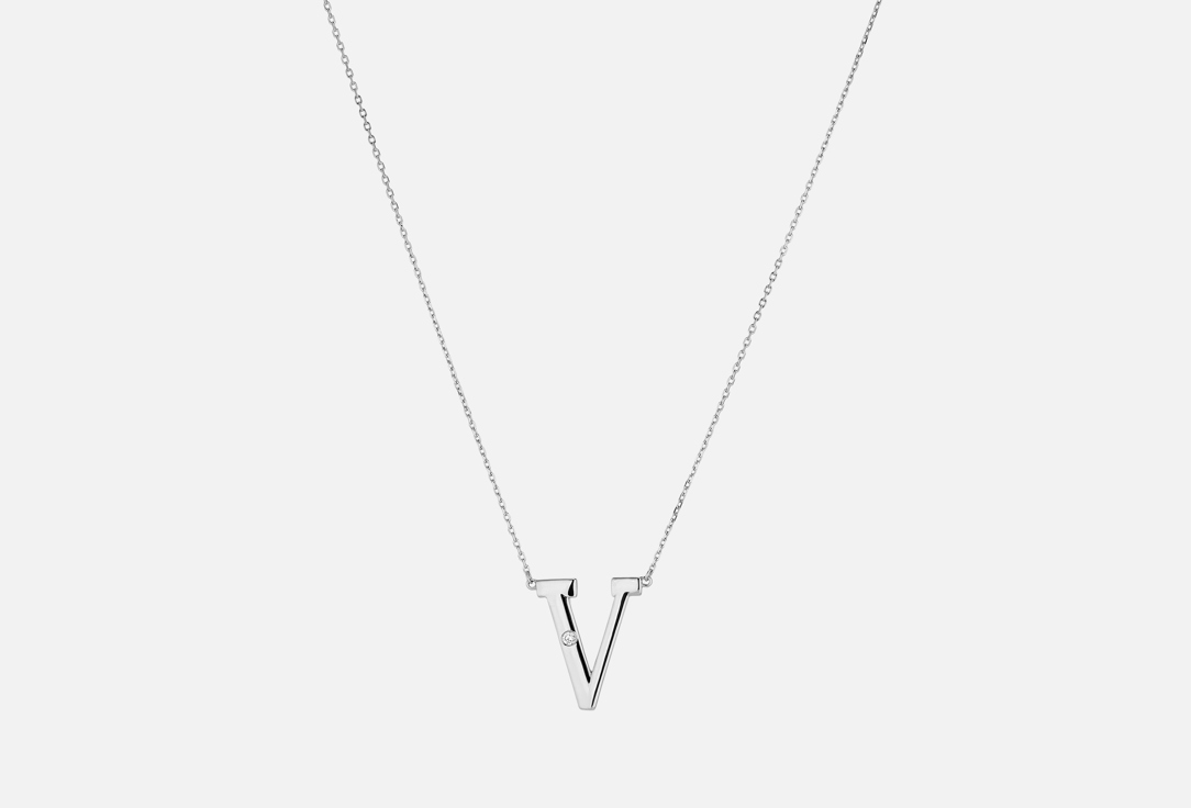 Silver Letter Nom V 1 шт