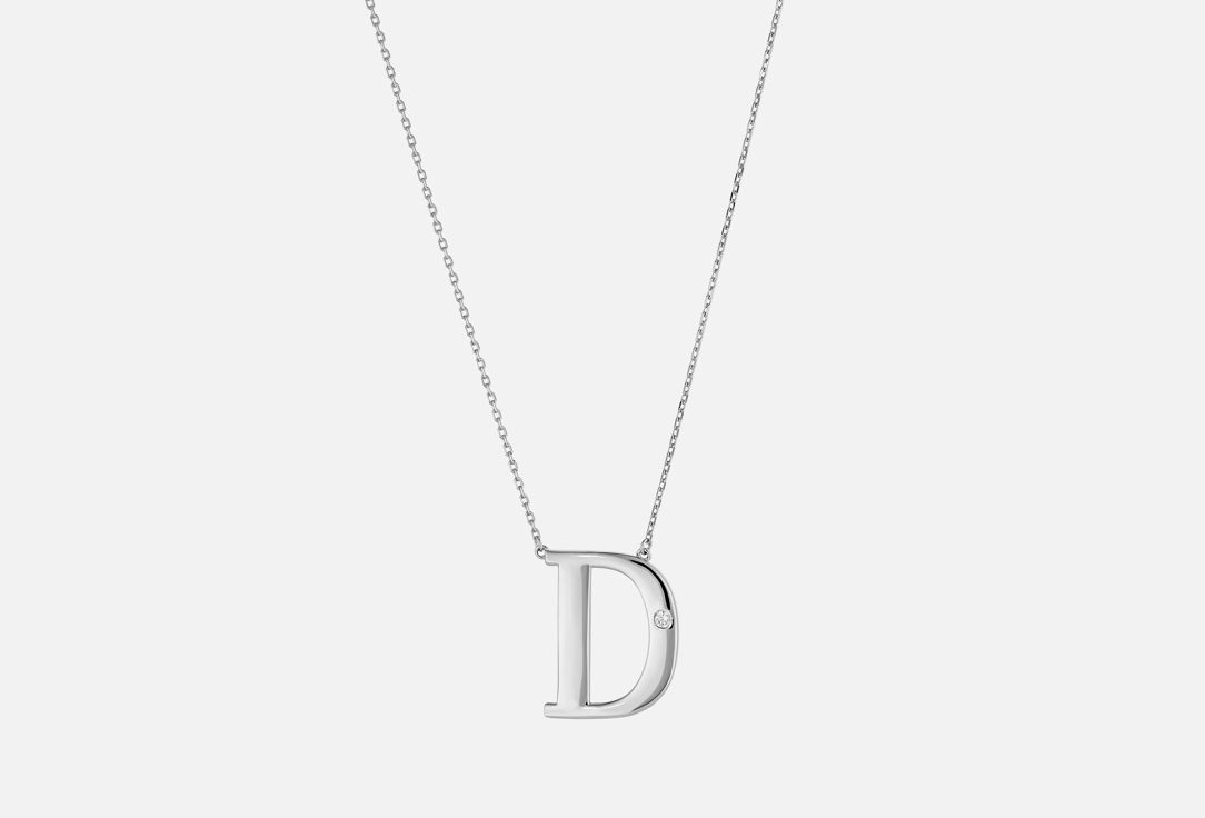 Silver Letter Nom D 1 шт
