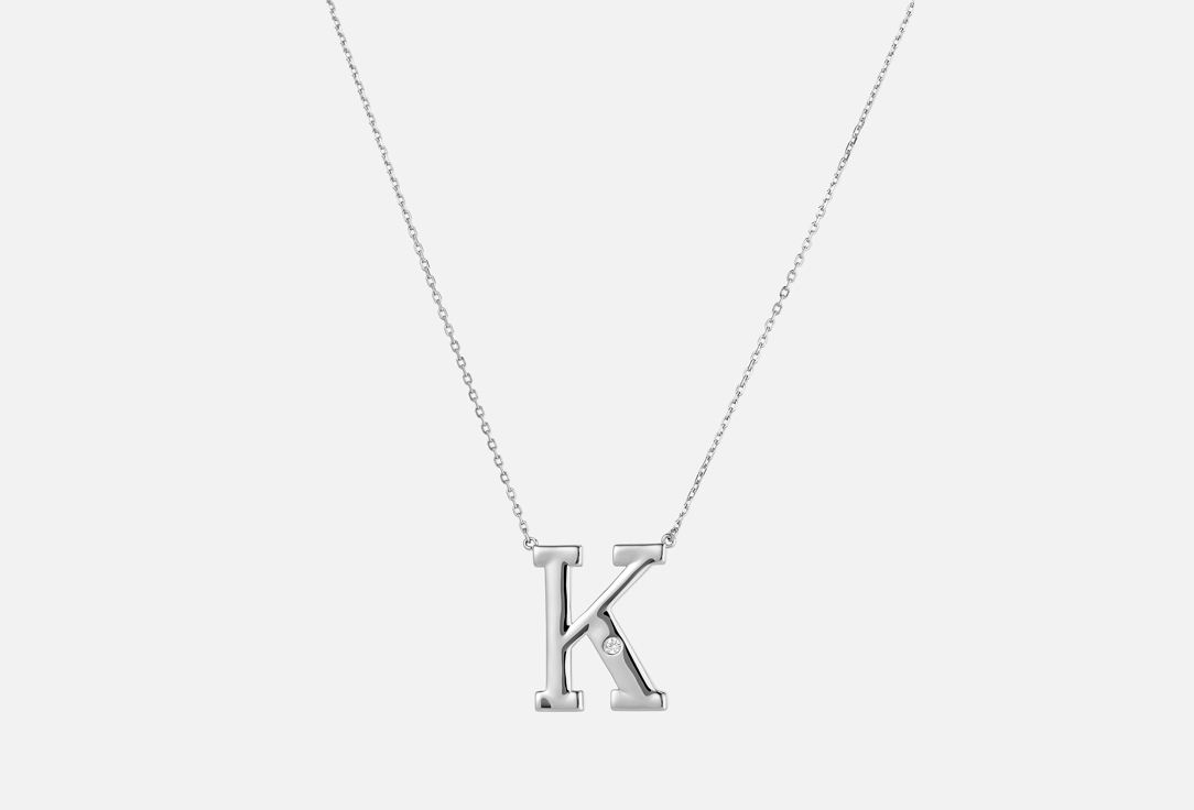 Silver Letter Nom K 1 шт