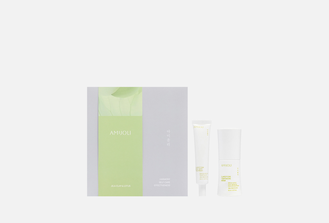 Jeju clay & Lotus сlarifying 2 шт