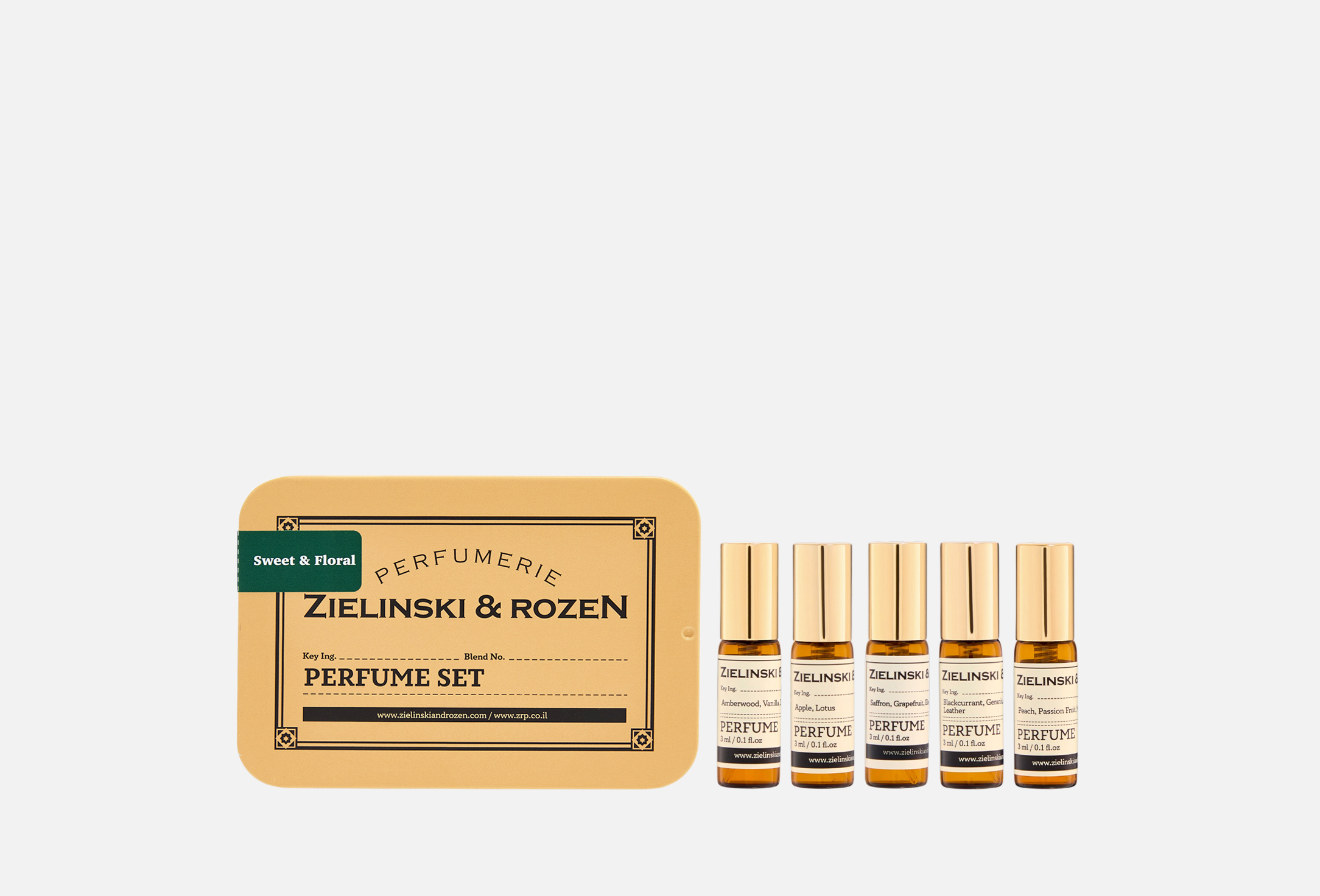 ピュアルネッサンス リスティー 2本セット Zielinski & Rozen Парфюмерный набор Sweet & floral 2 5 шт — купить