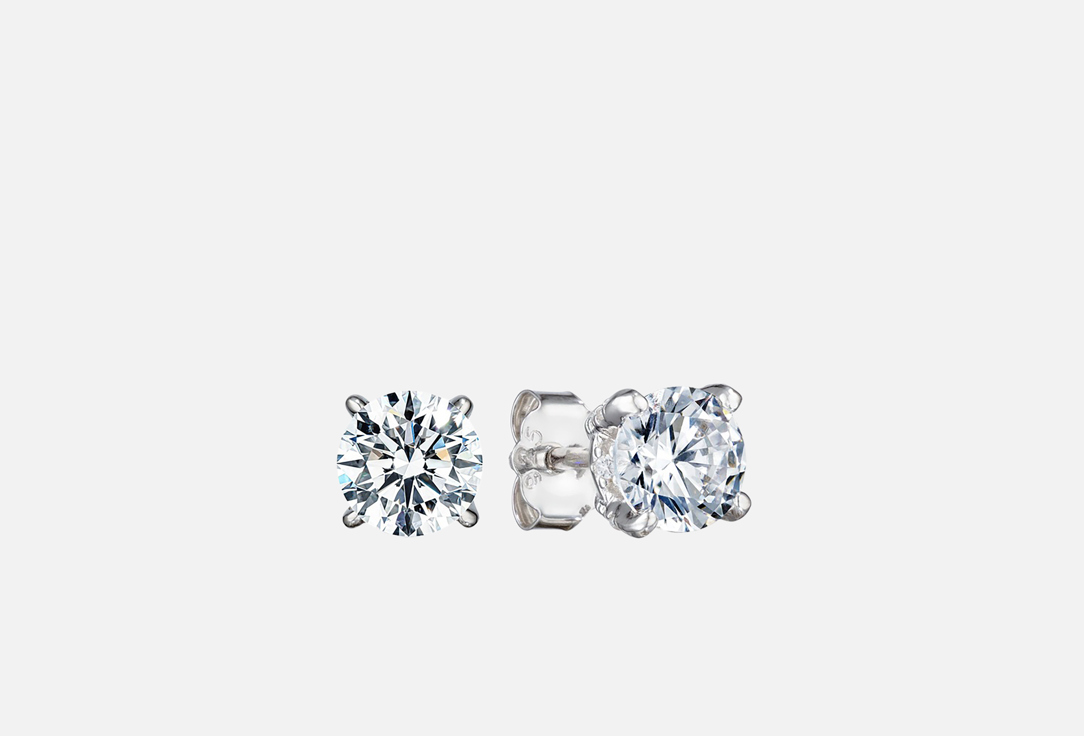 Embrasse white stud 8 mm