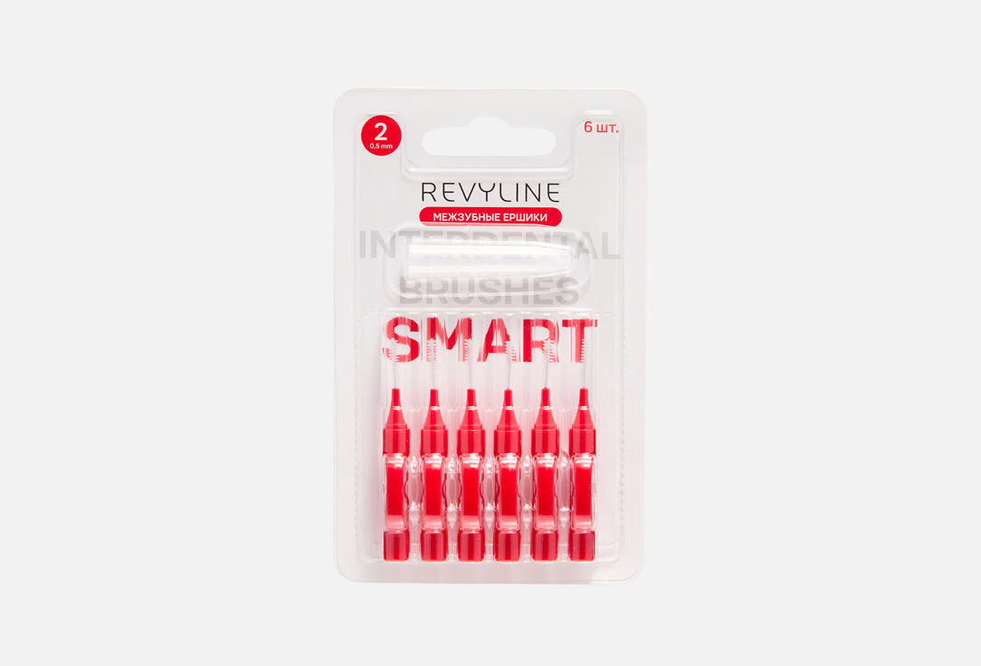 Smart 0,5 мм, красные 6 шт
