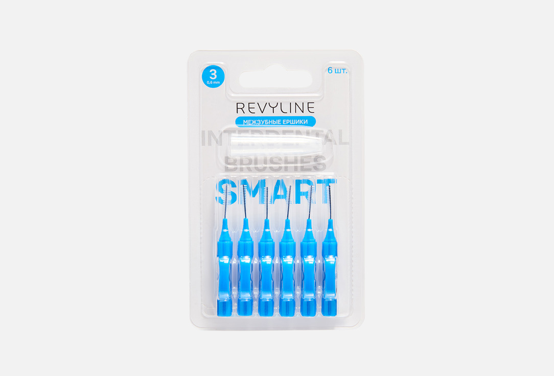 Smart 0,6 мм, голубые 6 шт
