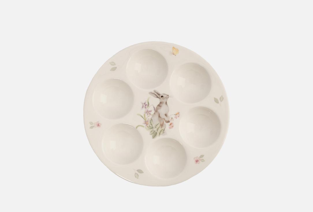 Flower Rabbit, Кролик с цветами, 18 см 18 см