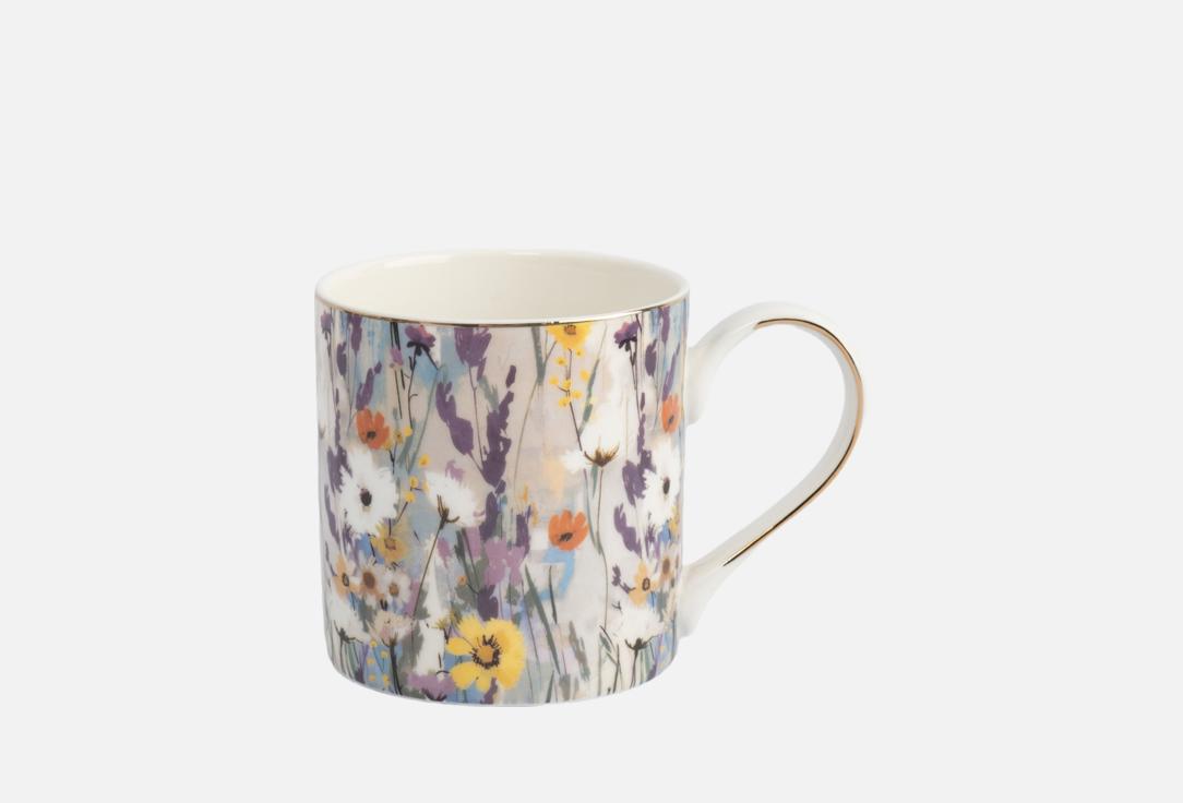 Floristics, Цветы, с золотистым кантом 1 шт