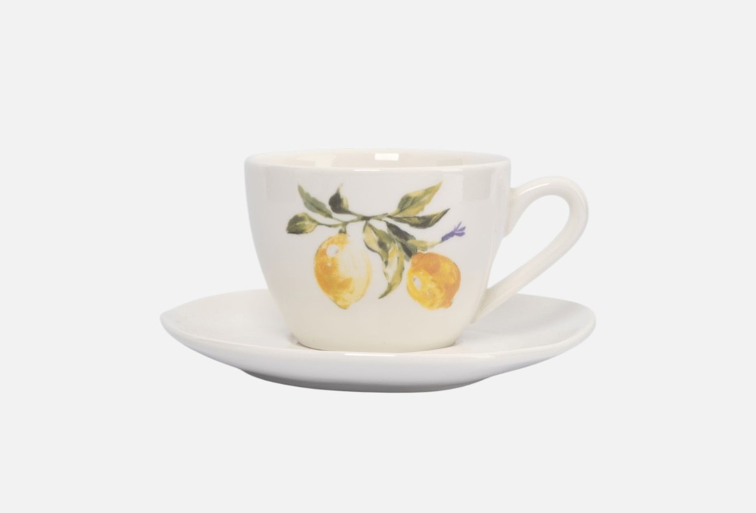 Lemon branch, Лимон, белая 1 пар