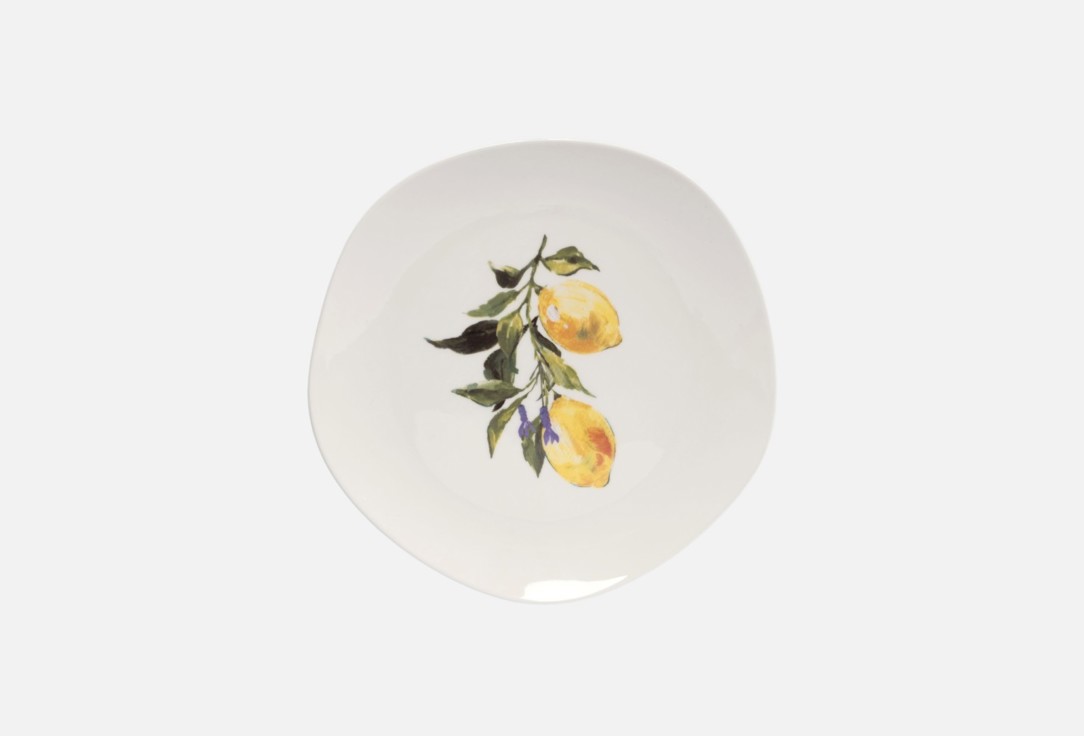 Lemon branch, Лимон, белая, 26 см 26 см
