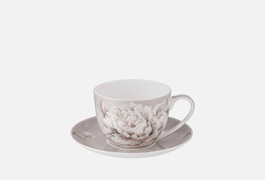 WHITE FLOWER, серая 1 пар