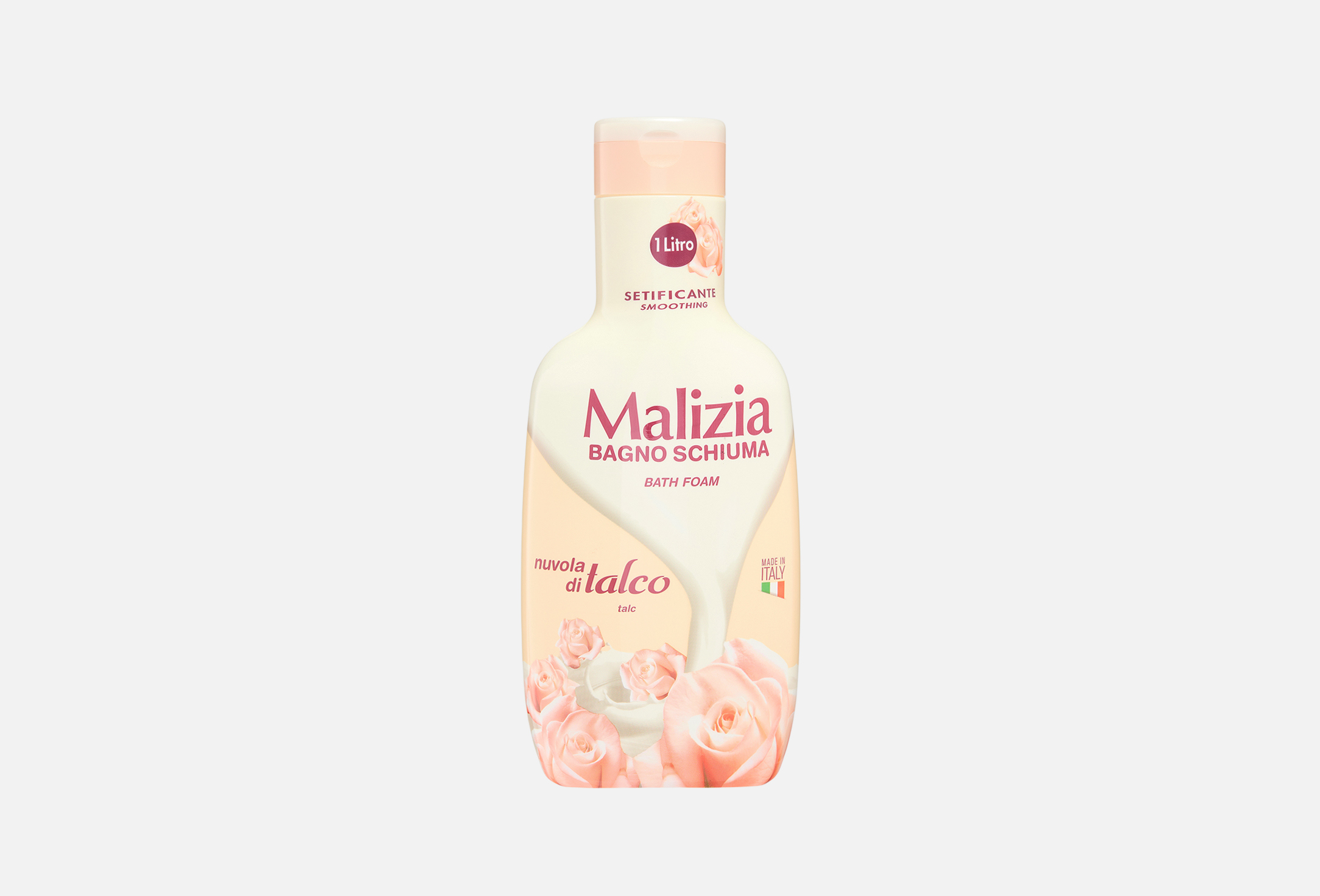 MALIZIA Пена для ванн talc 1000 мл — купить, цена в Москве