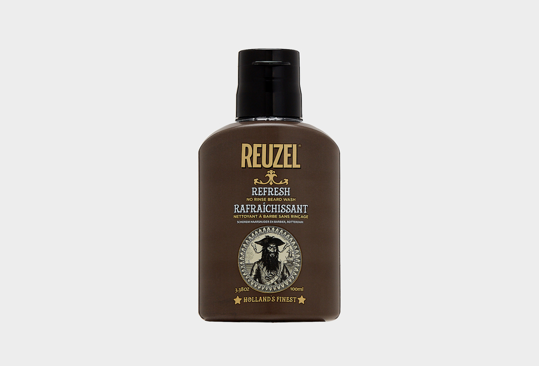 Refresh no rinse beard wash 100 мл