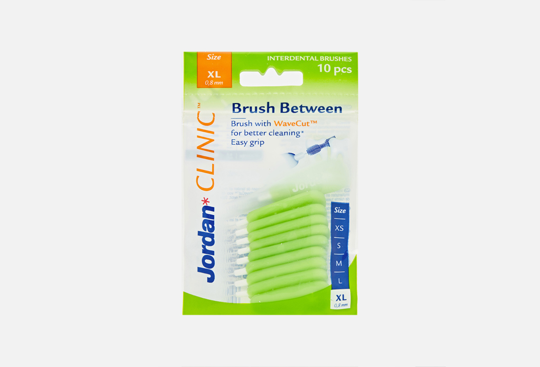 Interdental Brushes Clinic Brush Between Size XL 10 шт