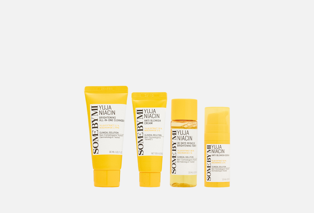 YUJA NIACIN ANTI BLEMISH STARTER KIT - EDITION 4 шт