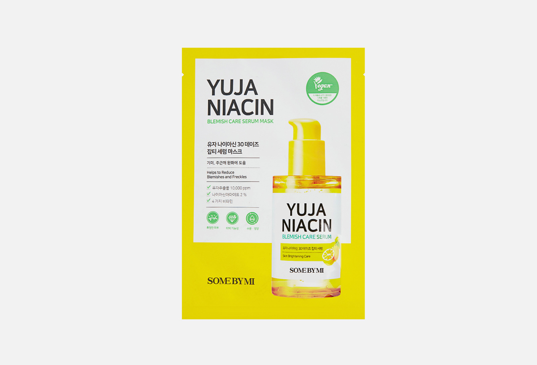 YUJA NIACIN BLEMISH CARE SERUM MASK 1 шт