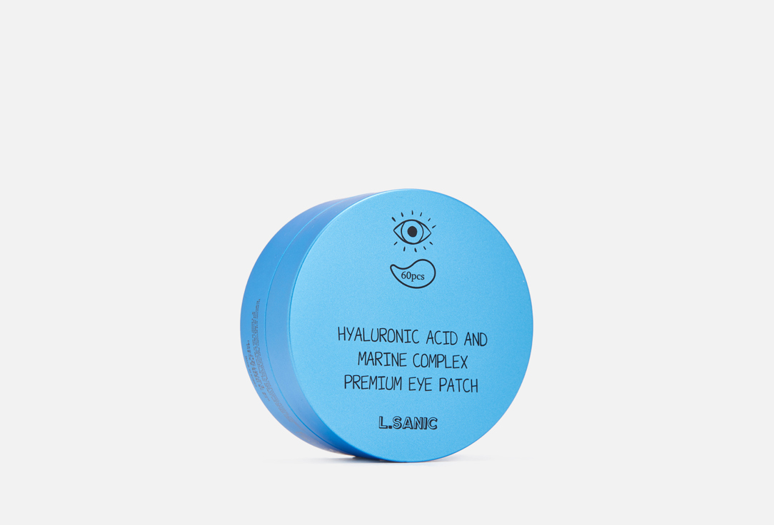 Hyaluronic Acid and Marine Complex Premium Eye Patch 60 шт