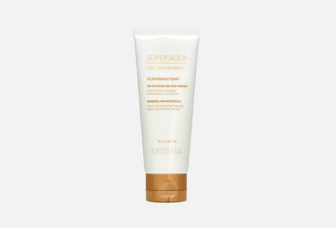 Super Aqua Cell Renew Snail Cleansing Foam 100 мл