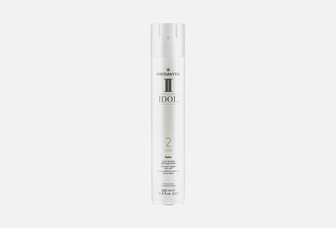 Idol satin light shaper dry hair spray 500 мл